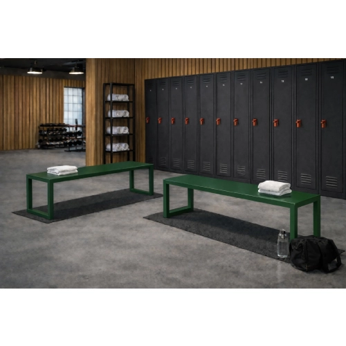 Ławka Metalowa Loft LM-157 Kolor Zielony Rozmiary od 50 cm do 200 cm